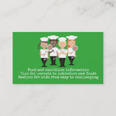 Kundenspezifische FarbDiversitykinder, die Visitenkarte (Rückseite)