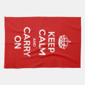 Kundenspezifische Farbe behalten Ruhe und machen Geschirrtuch (Horizontal)