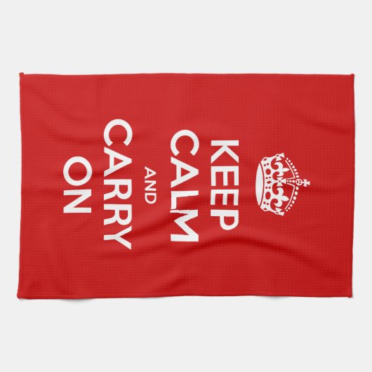 Kundenspezifische Farbe behalten Ruhe und machen Geschirrtuch (Horizontal)