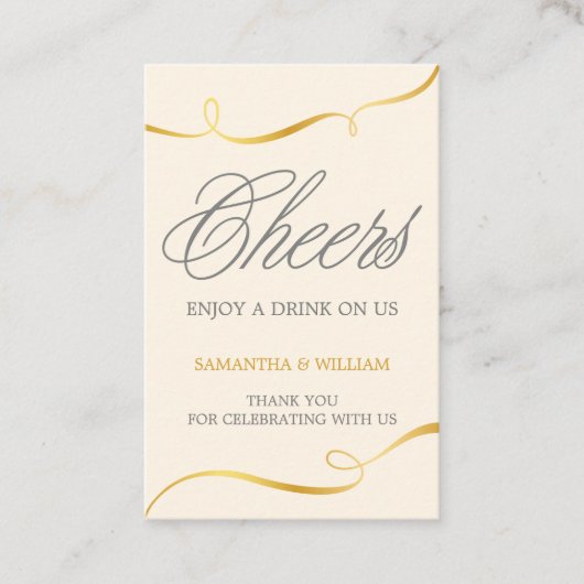 Kundenspezifische Farbe der Elegan Visitenkarte (Vorderseite)