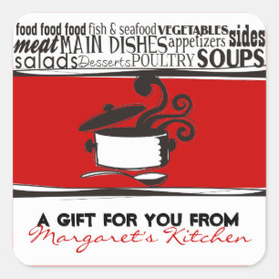 Kundenspezifische Farbe, die dampf-Geschenkumbau Quadratischer Aufkleber