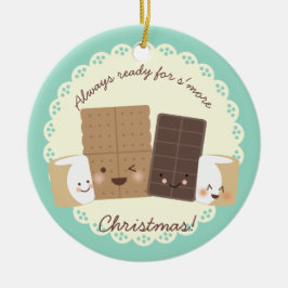 Kundenspezifische Farbesmores, die Keramik Ornament