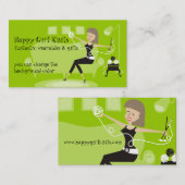 Kundenspezifische Farbglückliches Visitenkarte (Vorne/Hinten)