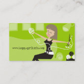 Kundenspezifische Farbglückliches Visitenkarte (Rückseite)