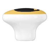 Kundenspezifische FarbMod-Katze - Kabinettgriff Keramikknauf (Seitenansicht)