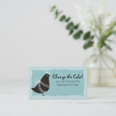 Kundenspezifische Farbretro französischer Visitenkarte (Stehend Vorderseite)