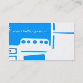 Kundenspezifische FarbRetro Küche, die backende Visitenkarte (Rückseite)