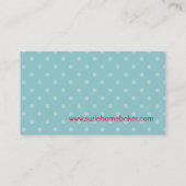 Kundenspezifische FarbRetro Visitenkarte (Rückseite)