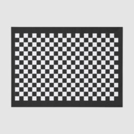 Kundenspezifische Farbschwarzes/weißes Seidenpapier