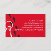 Kundenspezifische Farbspitze - geheimer Visitenkarte (Rückseite)