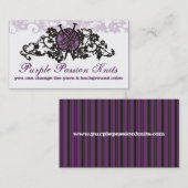 kundenspezifische FarbStricknadelgarn goth Visitenkarte (Vorne/Hinten)