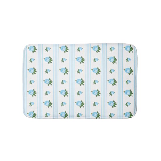 Kundenspezifische Farbsüße Hütten-Blumenmuster Badematte (Vorderseite)