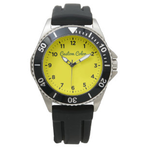 Kundenspezifische Farbuhr eine Armbanduhr