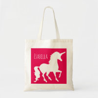 Kundenspezifische Farbunicorn-Silhouette scherzt