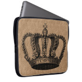 Kundenspezifische FarbVintager Kronenkasten Laptopschutzhülle (Vorne Rechts)