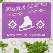 Kundenspezifische Farbzahl Skaten-Abwischen-Tuch Geschirrtuch (Gefaltet)