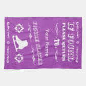 Kundenspezifische Farbzahl Skaten-Abwischen-Tuch Geschirrtuch (Horizontal)