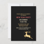 Kundenspezifische Feierlichkeiten zum Neujahrsfest Einladung (Rückseite)