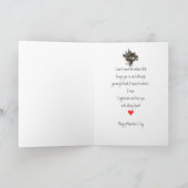 Kundenspezifische Feiertagskarte (Innenseite)