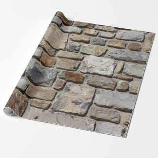 Kundenspezifische Felsen-Wand Geschenkpapier