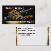 Kundenspezifische FFL Visitenkarte 2 (Vorne/Hinten)