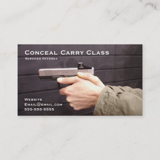 Kundenspezifische FFL Visitenkarte Terminkarte (Vorderseite)