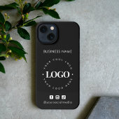 Kundenspezifische Firmenlogo und Social Media iPhone Hülle
