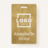 Kundenspezifische Firmenlogos Basisiname des Mitar Ausweis (Vorderseite)