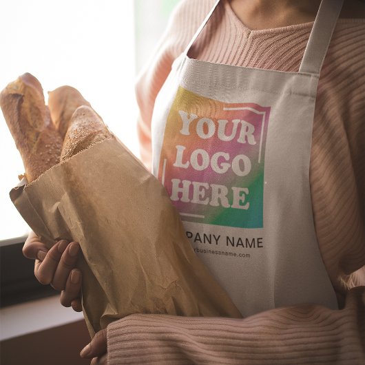 Kundenspezifische Firmenlogos, Berufliches Unterne Schürze