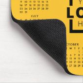 Kundenspezifische Firmenlogos Firmenkalender 2023 Mousepad (Ecke)