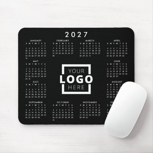 Kundenspezifische Firmenlogos Firmenkalender 2023 Mousepad (Mit Mouse)