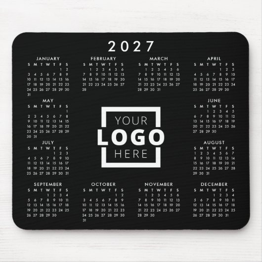 Kundenspezifische Firmenlogos Firmenkalender 2023 Mousepad (Vorne)
