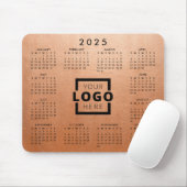 Kundenspezifische Firmenlogos Firmenkalender 2023 Mousepad (Mit Mouse)