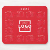 Kundenspezifische Firmenlogos Firmenkalender 2023 Mousepad (Vorne)
