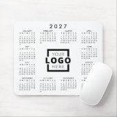 Kundenspezifische Firmenlogos Firmenkalender 2025 Mousepad (Mit Mouse)