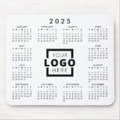 Kundenspezifische Firmenlogos Firmenkalender 2025 Mousepad (Vorne)