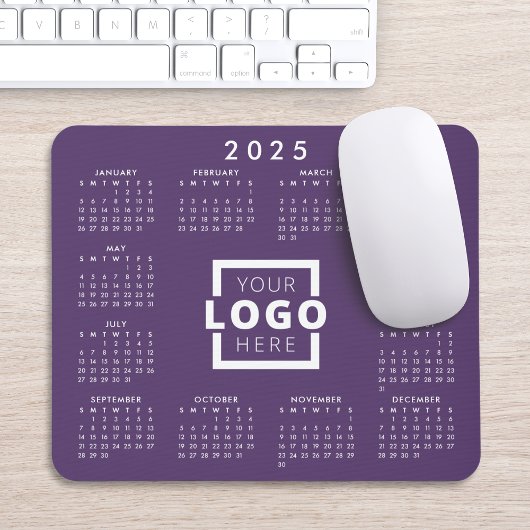 Kundenspezifische Firmenlogos Firmenkalender 2025 Mousepad