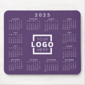 Kundenspezifische Firmenlogos Firmenkalender 2025 Mousepad (Vorne)