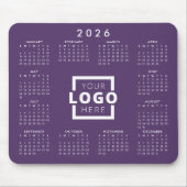 Kundenspezifische Firmenlogos Firmenkalender 2026 Mousepad (Vorne)