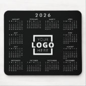 Kundenspezifische Firmenlogos Firmenkalender 2026 Mousepad (Vorne)