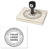 Kundenspezifische Firmenlogos Große Briefmarke aus Gummistempel (Stempel)