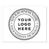 Kundenspezifische Firmenlogos Große Briefmarke aus Gummistempel (Prägung)