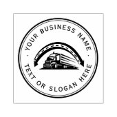 Kundenspezifische Firmenlogos Große Briefmarke aus Gummistempel (Prägung)