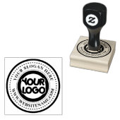 Kundenspezifische Firmenlogos Große Briefmarke aus Gummistempel (Stempel)
