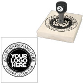 Kundenspezifische Firmenlogos Große runde Briefmar Gummistempel (Stempel)