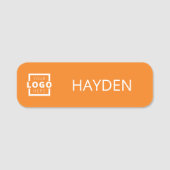 Kundenspezifische Firmenlogos Grundlegende Name de Namensschild (Vorderseite)