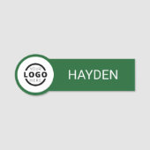 Kundenspezifische Firmenlogos Grundlegende Name de Namensschild (Vorderseite)