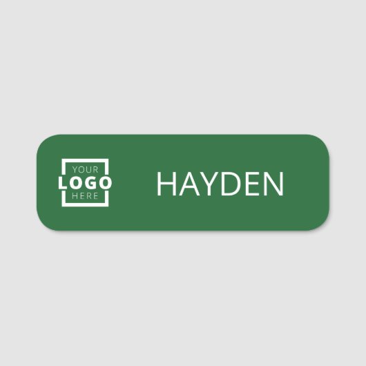 Kundenspezifische Firmenlogos Grundlegende Name de Namensschild (Vorderseite)