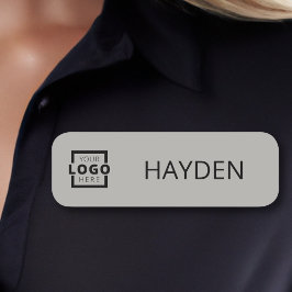 Kundenspezifische Firmenlogos Grundlegende Name de Namensschild