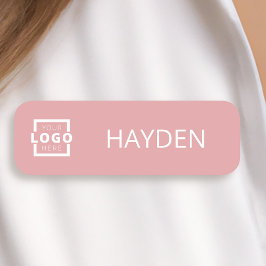 Kundenspezifische Firmenlogos Grundlegende Name de Namensschild